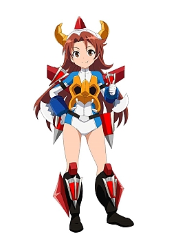 画像ギャラリー No.005のサムネイル画像 / 「ロボットガールズZ ONLINE」，大空魔竜ガイキングから“モンちゃん”と“ガイちゃん（強化型）”が参戦