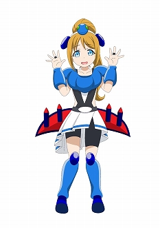 画像ギャラリー No.008のサムネイル画像 / 「ロボットガールズZ ONLINE」，超獣機神ダンクーガのウィングと大空魔竜ガイキングのネッサーが参戦