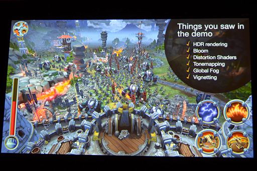 画像ギャラリー No.011のサムネイル画像 / ［GDC 2014］次世代家庭用ゲーム機はストリーミングCG＋ローカルレンダリングCGのハイブリッドに？ Amazonが実動デモを公開