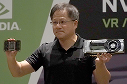 画像ギャラリー No.002のサムネイル画像 / ［COMPUTEX］NVIDIAはAIとVR，ゲームの世界で「誰にも作れないもの」を作る。総帥ジェンスン・フアン氏，オンステージ
