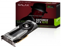 画像ギャラリー No.002のサムネイル画像 / GALAX，Founders Editionと独自外排気仕様，2種類のGTX 1070カードを発売