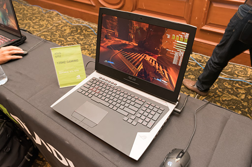 画像ギャラリー No.011のサムネイル画像 / ノートPC向け「GeForce GTX 10」発表。「M」の取れたモバイルPascalは，デスクトップPC向けGPUとほぼ同じ性能を発揮!?