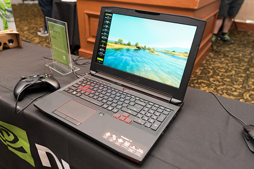 画像ギャラリー No.023のサムネイル画像 / ノートPC向け「GeForce GTX 10」発表。「M」の取れたモバイルPascalは，デスクトップPC向けGPUとほぼ同じ性能を発揮!?