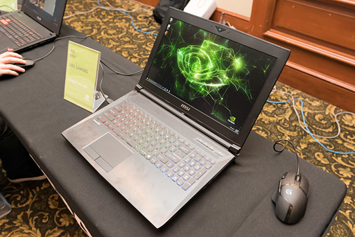 画像ギャラリー No.038のサムネイル画像 / ノートPC向け「GeForce GTX 10」発表。「M」の取れたモバイルPascalは，デスクトップPC向けGPUとほぼ同じ性能を発揮!?