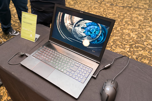 画像ギャラリー No.042のサムネイル画像 / ノートPC向け「GeForce GTX 10」発表。「M」の取れたモバイルPascalは，デスクトップPC向けGPUとほぼ同じ性能を発揮!?