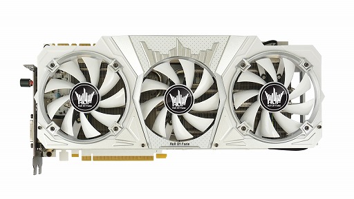 画像ギャラリー No.001のサムネイル画像 / GALAX,「HOF」シリーズの白いGTX 1080カードを国内発売