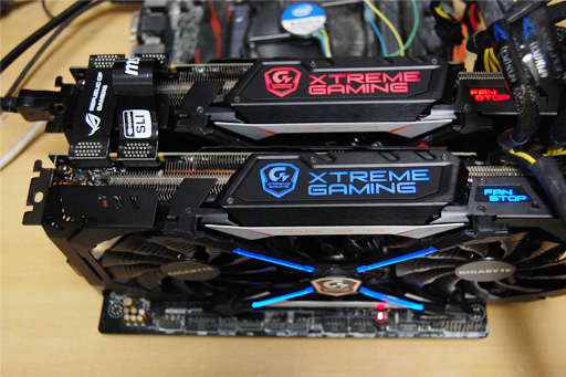 画像ギャラリー No.005のサムネイル画像 / 「GeForce GTX 1080」のSLI構成を試す。「SLI HB Bridge」は必須アイテムなのか？