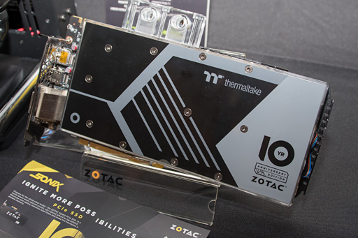 画像ギャラリー No.003のサムネイル画像 / ZOTAC創業10周年記念。GTX 1080と4コアCore i7を液冷する小型PC「MAGNUS EN1080」など3製品が登場