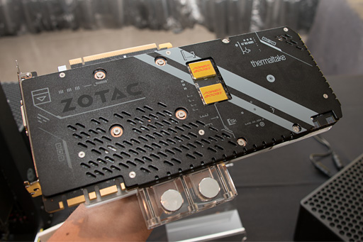 画像ギャラリー No.015のサムネイル画像 / ZOTAC創業10周年記念。GTX 1080と4コアCore i7を液冷する小型PC「MAGNUS EN1080」など3製品が登場