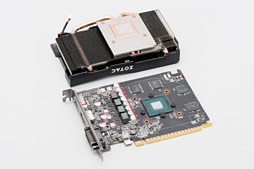 画像ギャラリー No.013のサムネイル画像 / 「ZOTAC GeForce GTX 1050 Ti 4GB OC」「ZOTAC GeForce GTX 1050 Mini 2GB」をテスト。短尺Pascalカードの存在意義に迫る