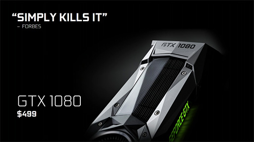 画像ギャラリー No.002のサムネイル画像 / ［GDC 2017］「GeForce GTX 1080」が値下げ。新しいメーカー想定売価は499ドル（税別）に
