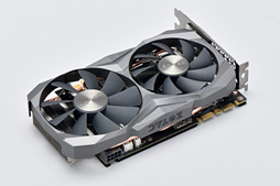 画像ギャラリー No.004のサムネイル画像 / GTX 1080搭載なのにカード長は約21cm。「ZOTAC GeForce GTX 1080 Mini 8GB」を使ってみた