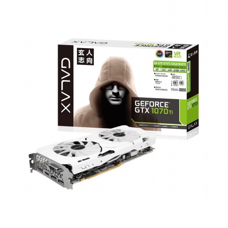 画像ギャラリー No.001のサムネイル画像 / 玄人志向からGTX 1070 Ti搭載カードが登場。価格は約6万9000円前後