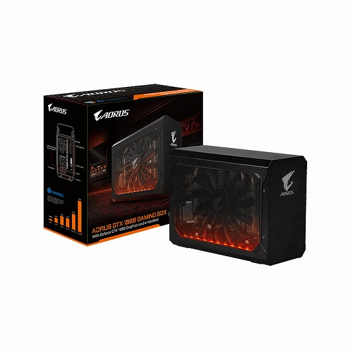 画像ギャラリー No.002のサムネイル画像 / GTX 1080搭載カードを装着済みのGIGABYTE製外付けグラフィックスボックスが発売に。ゲーマー向けヘッドセットも