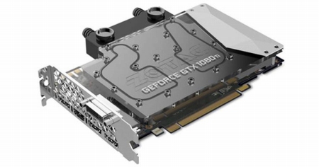 画像ギャラリー No.001のサムネイル画像 / カード長わずか212mmで本格液冷対応のZOTAC製短尺GTX 1080 Tiカードが発売