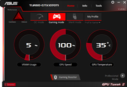 画像ギャラリー No.005のサムネイル画像 / 「TURBO-GTX1070TI-8G」レビュー。ASUSから登場した外排気仕様のGTX 1070 Tiカード,その存在意義を探る