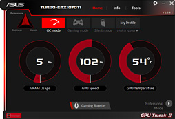 画像ギャラリー No.007のサムネイル画像 / 「TURBO-GTX1070TI-8G」レビュー。ASUSから登場した外排気仕様のGTX 1070 Tiカード,その存在意義を探る