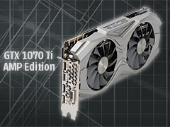 「ZOTAC GeForce GTX 1070 Ti AMP Edition」レビュー。新しい「AMP」モデルは，クーラーの冷却能力と静音性に注目!?