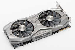画像ギャラリー No.008のサムネイル画像 / 「ZOTAC GeForce GTX 1070 Ti AMP Edition」レビュー。新しい「AMP」モデルは,クーラーの冷却能力と静音性に注目!?