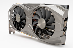 画像ギャラリー No.013のサムネイル画像 / 「ZOTAC GeForce GTX 1070 Ti AMP Edition」レビュー。新しい「AMP」モデルは,クーラーの冷却能力と静音性に注目!?