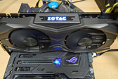 画像ギャラリー No.017のサムネイル画像 / 「ZOTAC GeForce GTX 1070 Ti AMP Edition」レビュー。新しい「AMP」モデルは,クーラーの冷却能力と静音性に注目!?