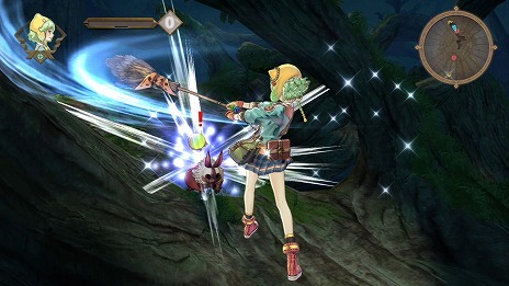 画像ギャラリー No.006のサムネイル画像 / バーストモードで一網打尽! 「シャリーのアトリエ」バトルの流れや,2人のシャリーでそれぞれに展開される物語などを紹介