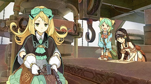 画像ギャラリー No.001のサムネイル画像 / 「シャリーのアトリエ」最新情報。立派に成長したエスカをはじめとした登場キャラクターや「依頼」システム，特殊技「ヴァリアブルストライク」を紹介