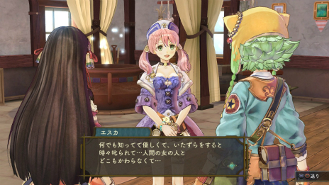 画像ギャラリー No.035のサムネイル画像 / 「シャリーのアトリエ」最新情報。立派に成長したエスカをはじめとした登場キャラクターや「依頼」システム，特殊技「ヴァリアブルストライク」を紹介