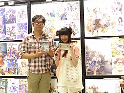 画像ギャラリー No.001のサムネイル画像 / 「シャリーのアトリエ発売直前＆アトリエシリーズ アートギャラリー開催記念放送」の模様をレポート。岡村佳人氏＆村川梨衣さんがボス戦で大奮闘