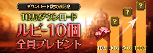画像ギャラリー No.002のサムネイル画像 / 「レジェンドオブアトラン」10万ダウンロード突破を記念したキャンペーン開催