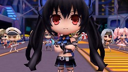 画像ギャラリー No.005のサムネイル画像 / ノワール様はぼっちじゃない！　美少女武将を仲間にして「超女神信仰 ノワール 激神ブラックハート」でゲイムシジョウ界の統一を目指そう
