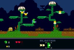 画像ギャラリー No.003のサムネイル画像 / 2Dアクションゲーム「Kero Blaster」がPLAYISMとApp Storeで配信中
