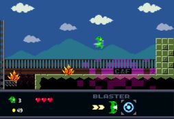 画像ギャラリー No.004のサムネイル画像 / 2Dアクションゲーム「Kero Blaster」がPLAYISMとApp Storeで配信中