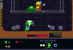 画像ギャラリー No.006のサムネイル画像 / 2Dアクションゲーム「Kero Blaster」がPLAYISMとApp Storeで配信中