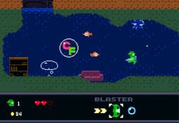 画像ギャラリー No.007のサムネイル画像 / 2Dアクションゲーム「Kero Blaster」がPLAYISMとApp Storeで配信中