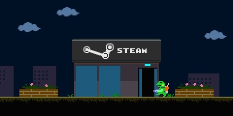 画像ギャラリー No.010のサムネイル画像 / 横スクロールアクションゲーム「Kero Blaster」がSteamで配信開始