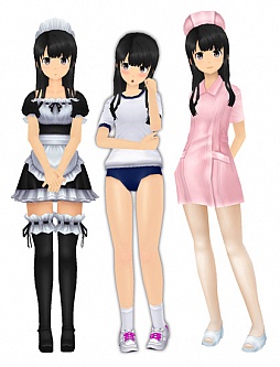 画像ギャラリー No.003のサムネイル画像 / 「スクールガールストライカーズ」衣装「振袖」が手に入るキャンペーンを実施中