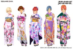 画像ギャラリー No.005のサムネイル画像 / 「スクールガールストライカーズ」衣装「振袖」が手に入るキャンペーンを実施中