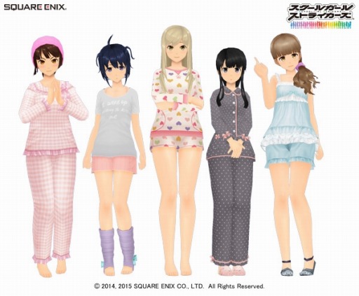 画像ギャラリー No.002のサムネイル画像 / 「スクスト」新TVCM「プレイ3篇(2015冬Ver.)」を公開。新コス「おやすみウェア」登場
