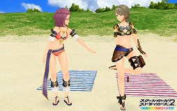 画像ギャラリー No.005のサムネイル画像 / 「スクールガールストライカーズ2」，新TVCM“水着DEドン!篇”が放送