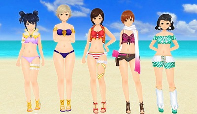画像ギャラリー No.007のサムネイル画像 / 「スクールガールストライカーズ2」，新TVCM“水着DEドン!篇”が放送