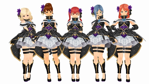 画像ギャラリー No.003のサムネイル画像 / 「スクスト2」に「プロジェクト東京ドールズ」コラボの限定衣装が再登場