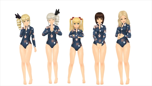画像ギャラリー No.004のサムネイル画像 / 「スクールガールストライカーズ2」,8月の新コスチュームイベント“深海には危険がいっぱい?”を開催