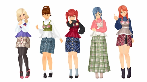 画像ギャラリー No.003のサムネイル画像 / 「スクスト2」女の子全38名分の秋の新作コスチュームが登場