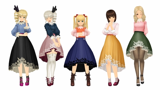 画像ギャラリー No.005のサムネイル画像 / 「スクスト2」女の子全38名分の秋の新作コスチュームが登場