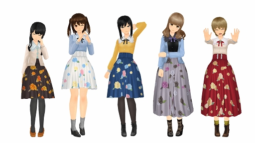 画像ギャラリー No.006のサムネイル画像 / 「スクスト2」女の子全38名分の秋の新作コスチュームが登場