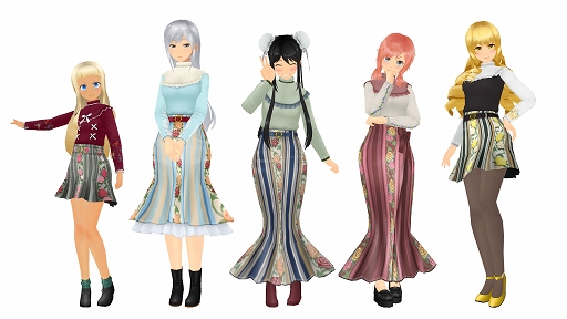 画像ギャラリー No.007のサムネイル画像 / 「スクスト2」女の子全38名分の秋の新作コスチュームが登場