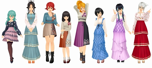 画像ギャラリー No.008のサムネイル画像 / 「スクスト2」女の子全38名分の秋の新作コスチュームが登場