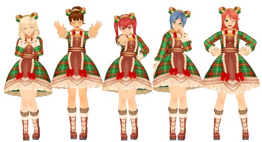 画像ギャラリー No.003のサムネイル画像 / 「スクスト2」，イベント“特訓期間！！”開催中。沙島悠水専用「クリスマスワンピ（ツリー）」登場も