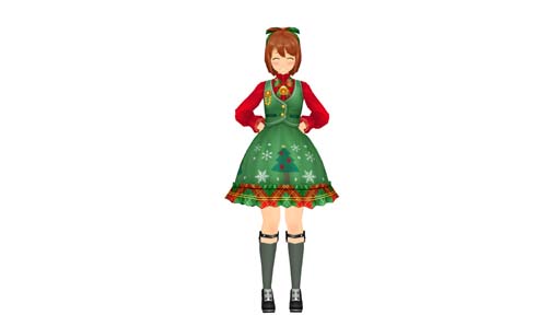画像ギャラリー No.004のサムネイル画像 / 「スクスト2」，イベント“特訓期間！！”開催中。沙島悠水専用「クリスマスワンピ（ツリー）」登場も